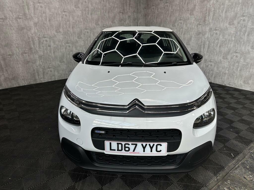 Citroen C3 1.2 Puretech Feel Euro 6 LD67YYC White #3
