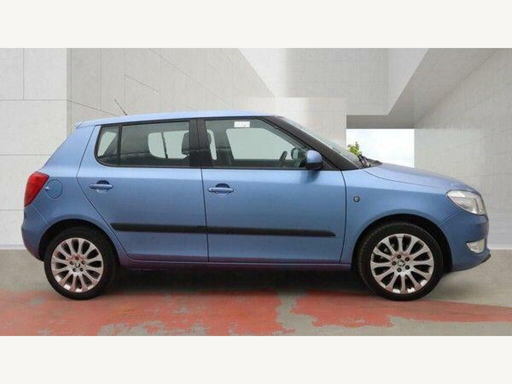 Skoda Fabia 1.2 Tsi Elegance Dsg Euro 5 FJ64WCO Blue #5