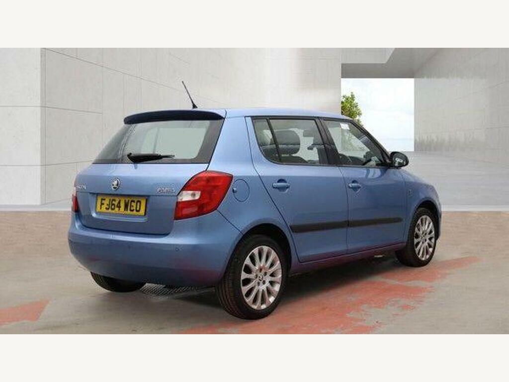 Skoda Fabia 1.2 Tsi Elegance Dsg Euro 5 FJ64WCO Blue #4