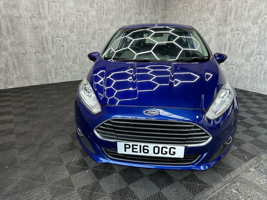 Ford Fiesta 1.0T Ecoboost Zetec Euro 6 S S PE16OGG Blue #3