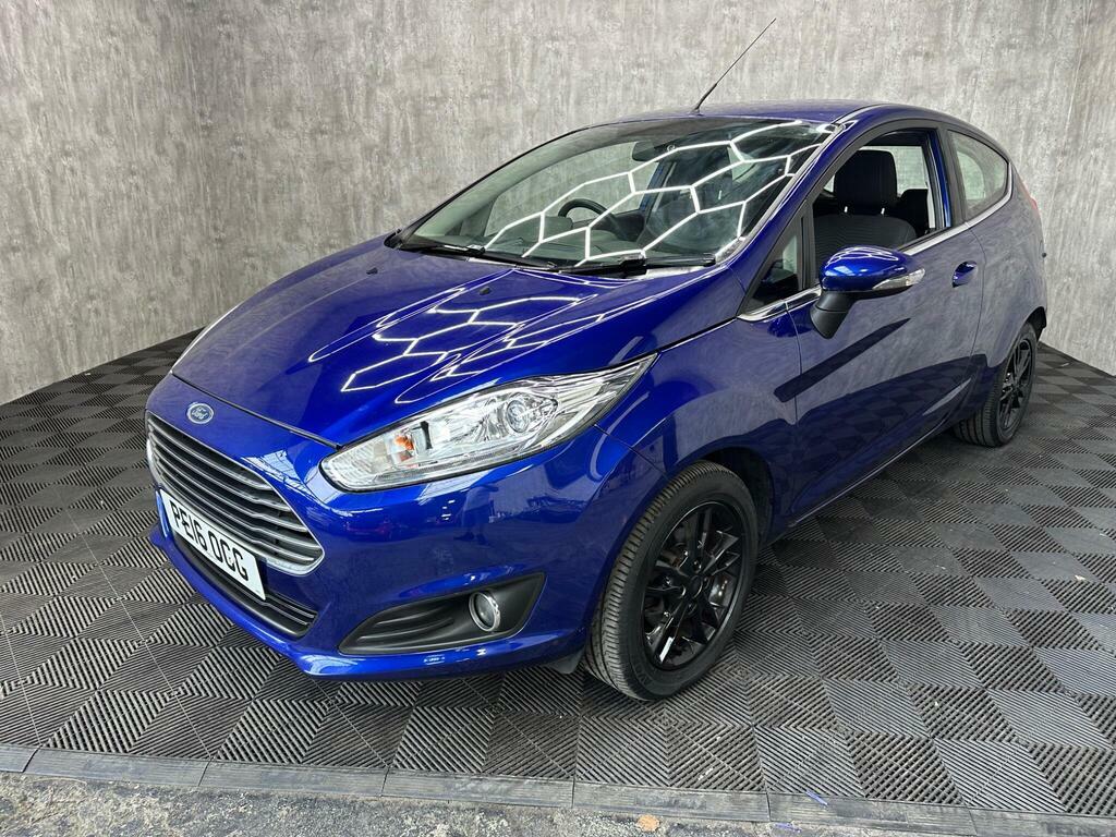 Ford Fiesta 1.0T Ecoboost Zetec Euro 6 S S Blue