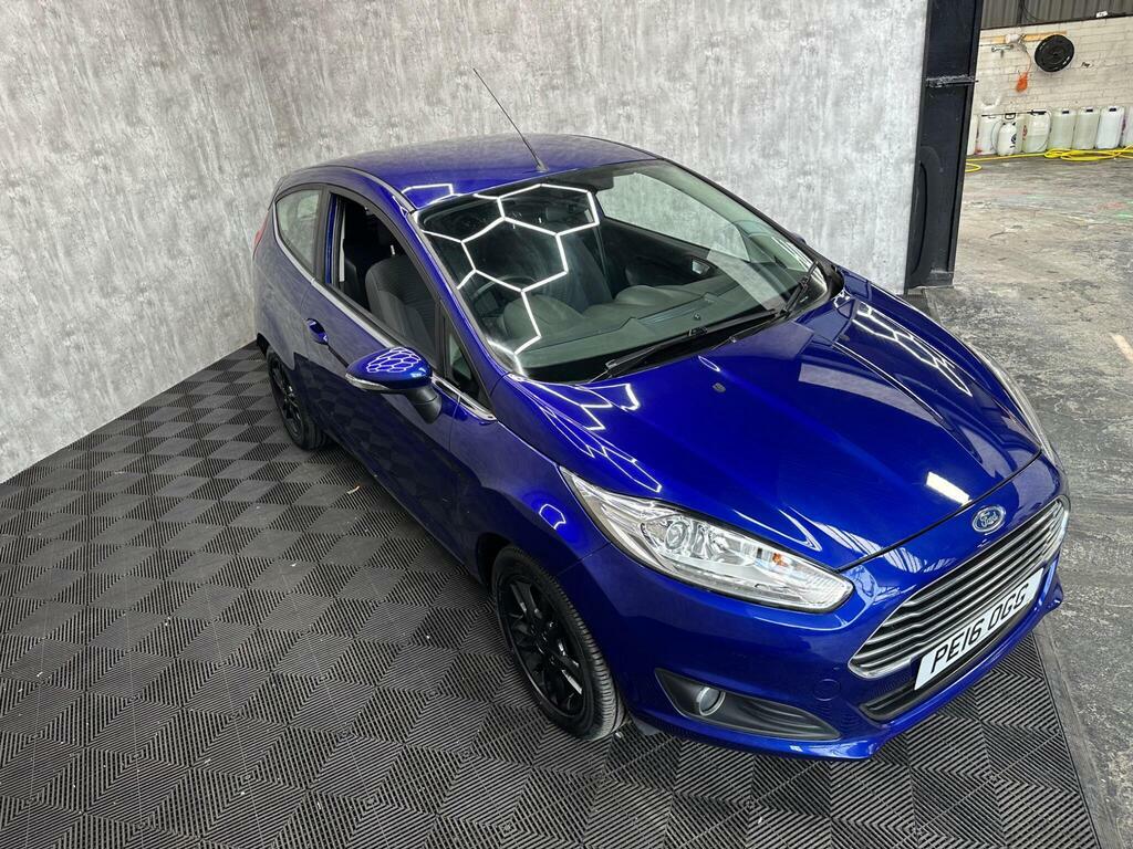 Ford Fiesta 1.0T Ecoboost Zetec Euro 6 S S PE16OGG Blue #6