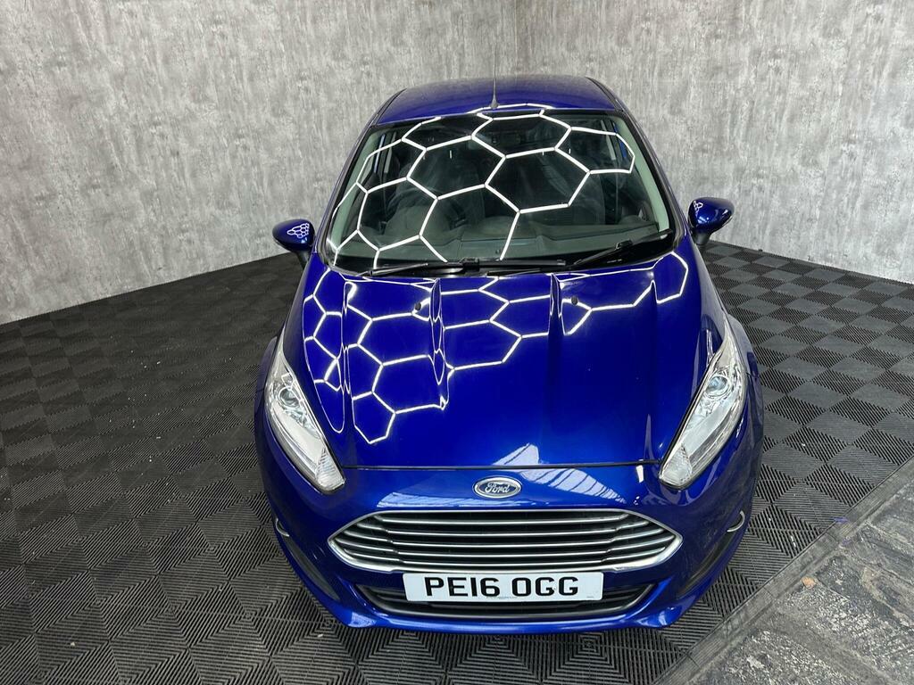 Ford Fiesta 1.0T Ecoboost Zetec Euro 6 S S PE16OGG Blue #4