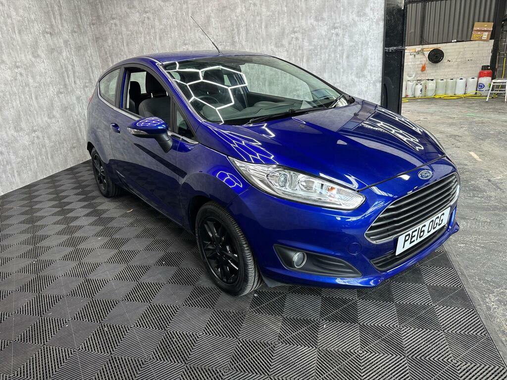 Ford Fiesta 1.0T Ecoboost Zetec Euro 6 S S PE16OGG Blue #5