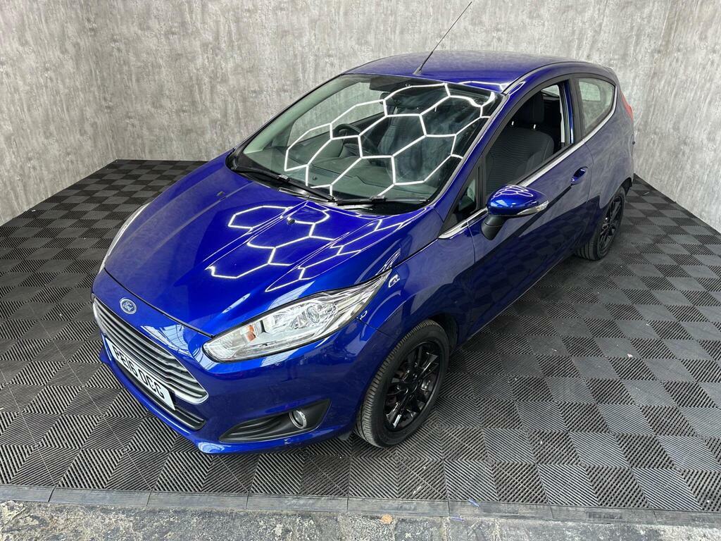 Ford Fiesta 1.0T Ecoboost Zetec Euro 6 S S PE16OGG Blue #2