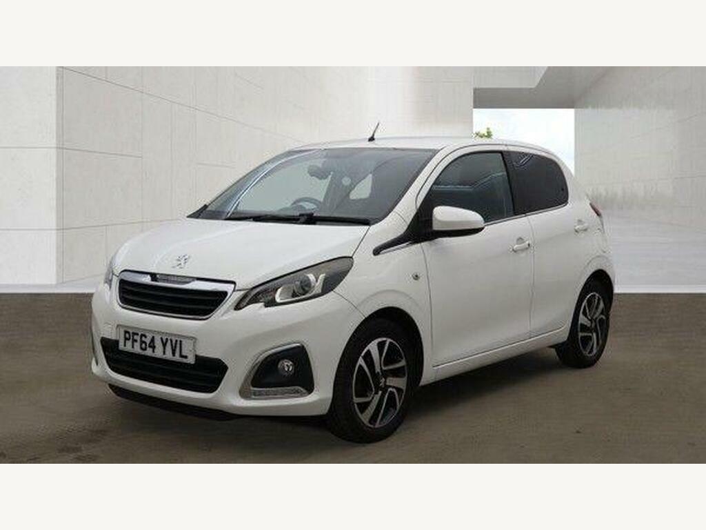 Peugeot 108 1.2 Vti Puretech Allure Euro 5 PF64YVL White #2