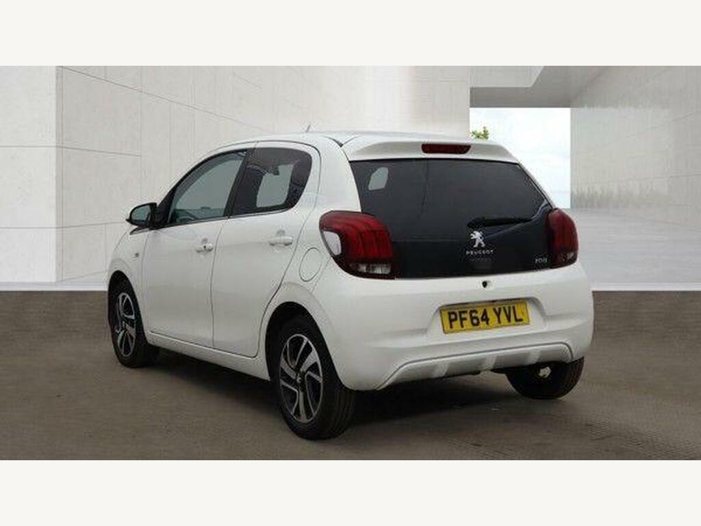 Peugeot 108 1.2 Vti Puretech Allure Euro 5 PF64YVL White #3