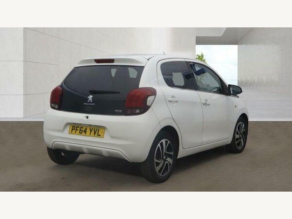 Peugeot 108 1.2 Vti Puretech Allure Euro 5 PF64YVL White #4