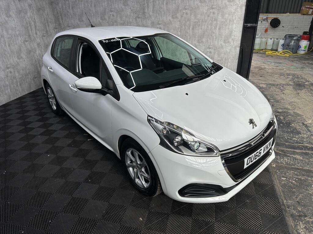 Peugeot 208 1.2 Puretech Active Euro 6 OU66VKN White #6