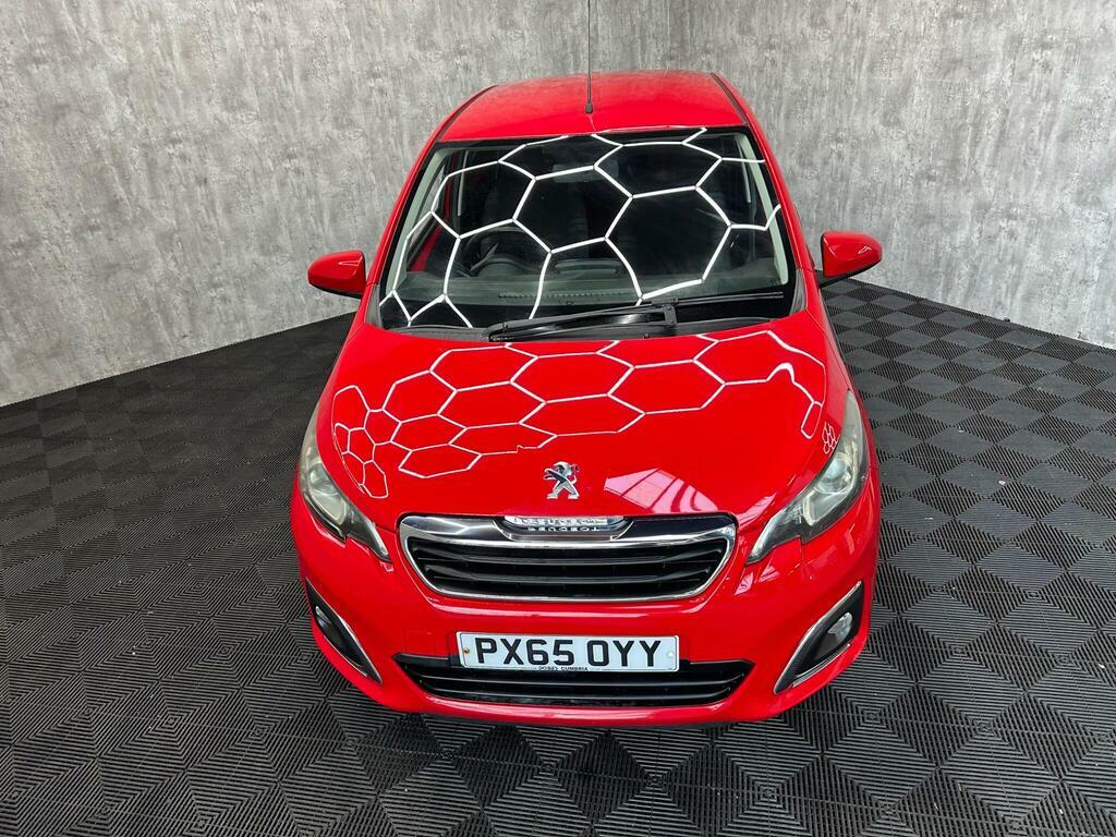 Peugeot 108 1.2 Puretech Allure Euro 6 PX65OYY Red #4