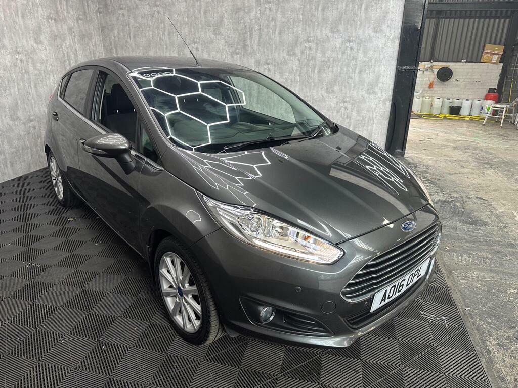 Ford Fiesta 1.0T Ecoboost Titanium Euro 6 S S AO16OPL Grey #5