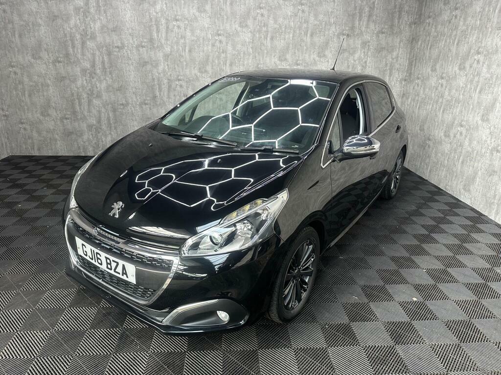 Peugeot 208 1.6 Bluehdi Allure Euro 6 GJ16BZA Black #2