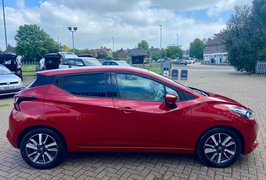 Nissan Micra N-connecta Ig-t DL67TJZ Red #6