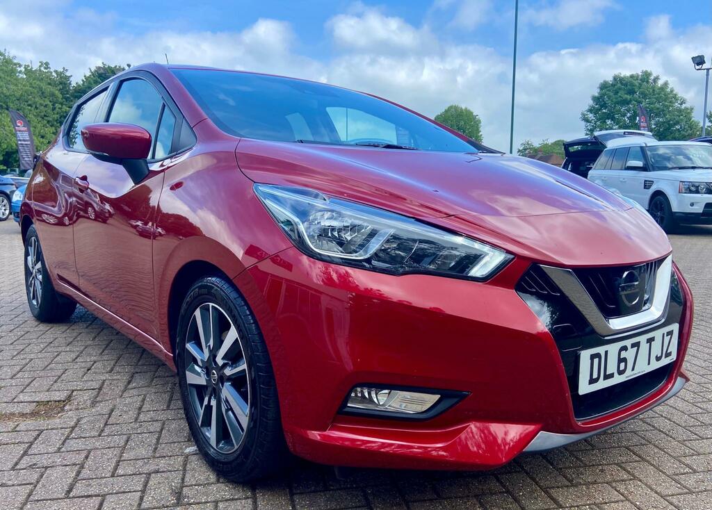Nissan Micra N-connecta Ig-t DL67TJZ Red #3