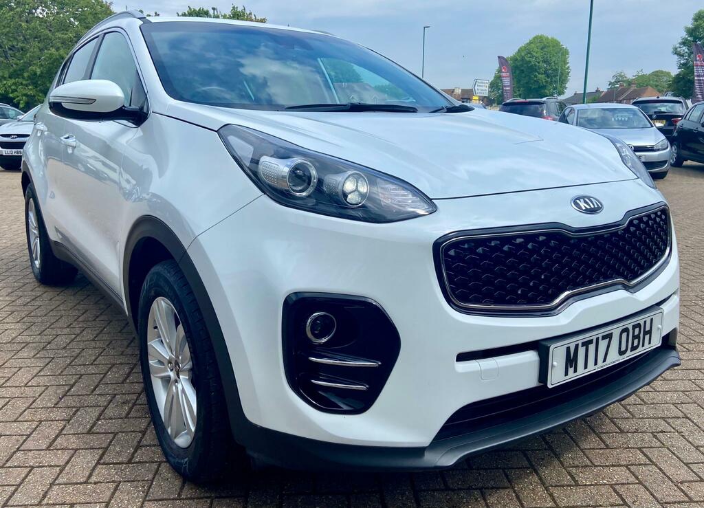Kia Sportage 2 Crdi Isg White #3