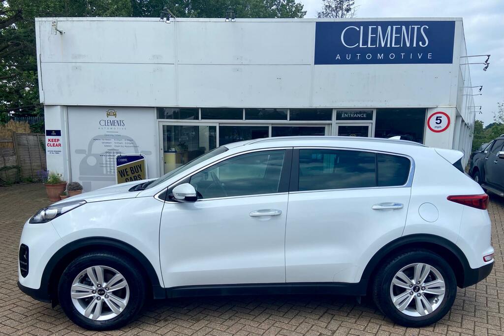 Kia Sportage 2 Crdi Isg White #2