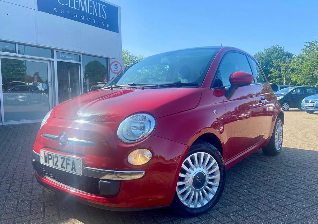 Fiat 500 Lounge Rhd Red