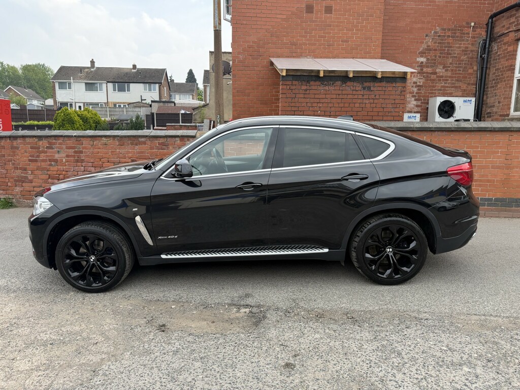 BMW X6 3.0 X6 Xdrive40d Se Black #5