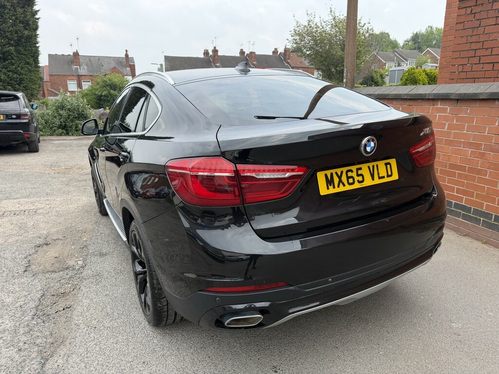 BMW X6 3.0 X6 Xdrive40d Se Black #6