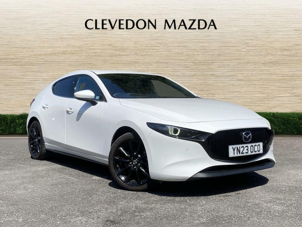 Mazda 3 2.0 E-skyactiv-x Mhev Exclusive-line Hatchback White