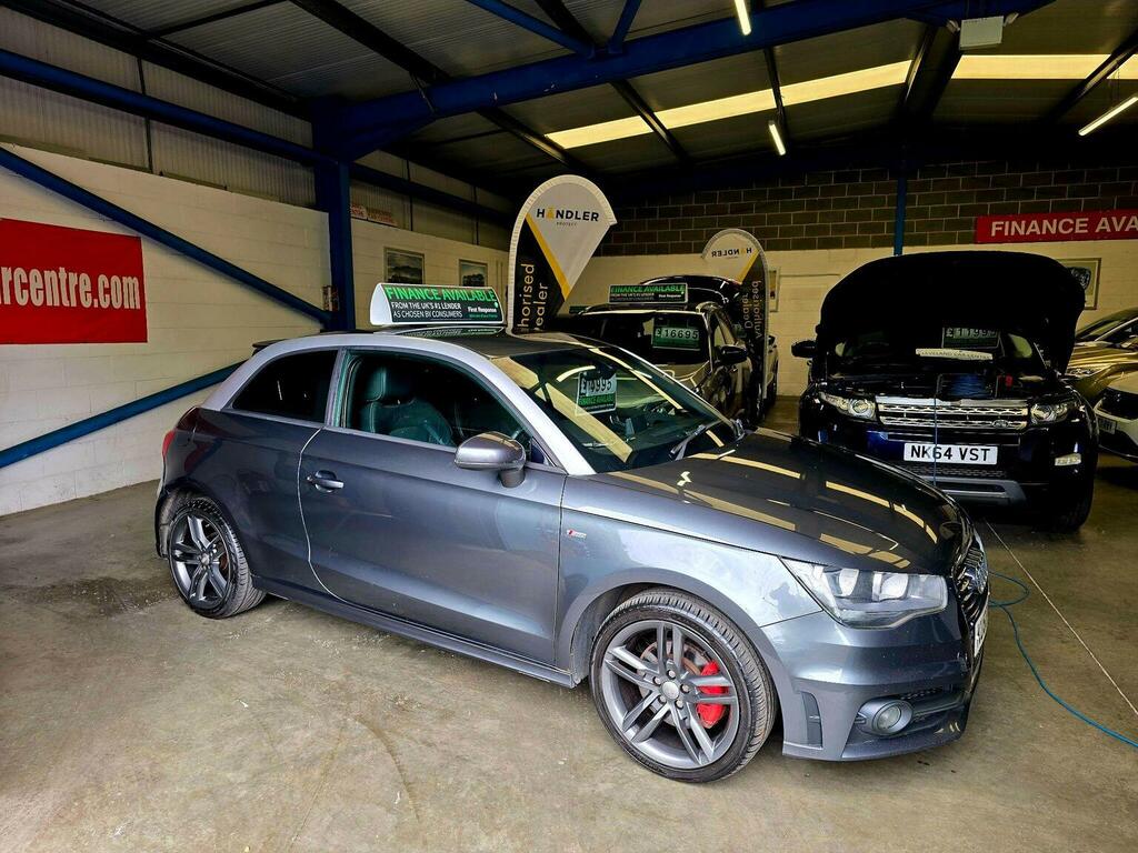 Audi A1 Hatchback 1.6 Tdi S Line Euro 5 Ss 201363 KU63NMJ Grey #2