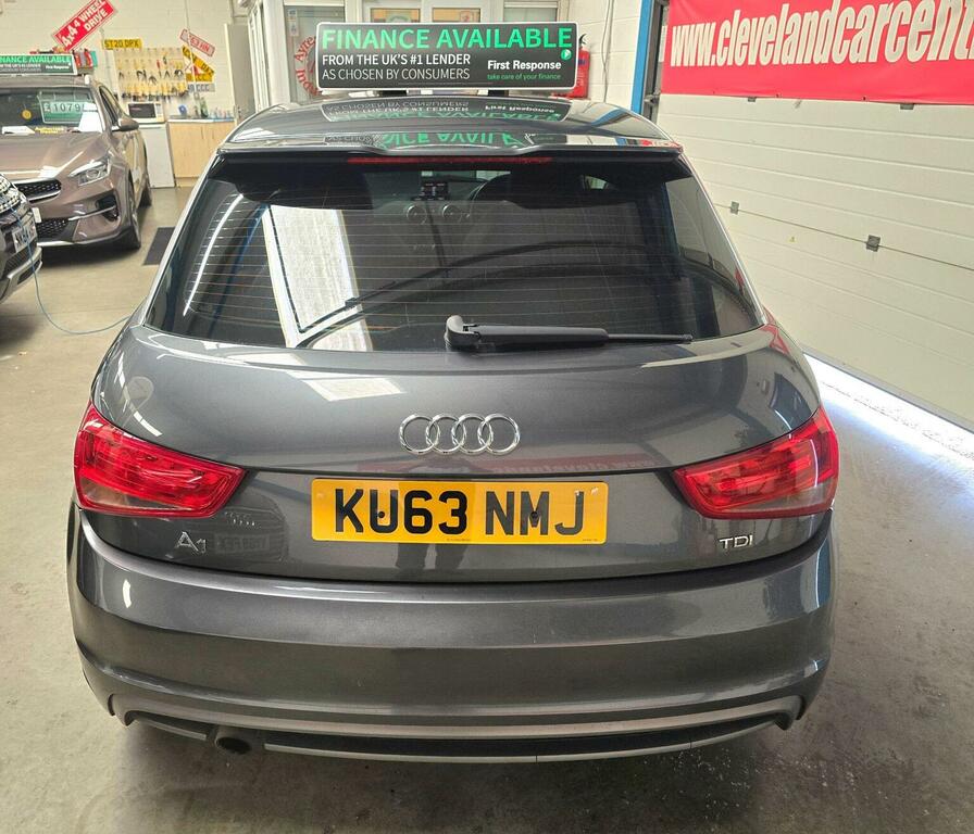Audi A1 Hatchback 1.6 Tdi S Line Euro 5 Ss 201363 KU63NMJ Grey #5