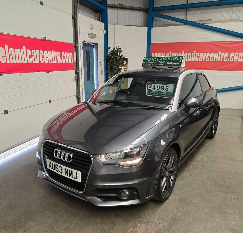Audi A1 Hatchback 1.6 Tdi S Line Euro 5 Ss 201363 KU63NMJ Grey #2