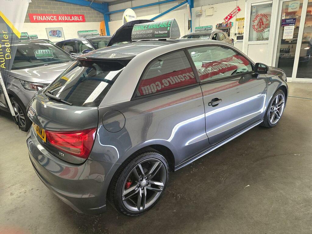 Audi A1 Hatchback 1.6 Tdi S Line Euro 5 Ss 201363 KU63NMJ Grey #4