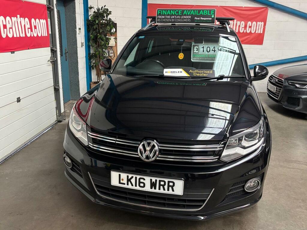 Volkswagen Tiguan Suv 2.0 Tdi Bluemotion Tech R-line Edition Dsg 4Wd LK16WRR Black #2