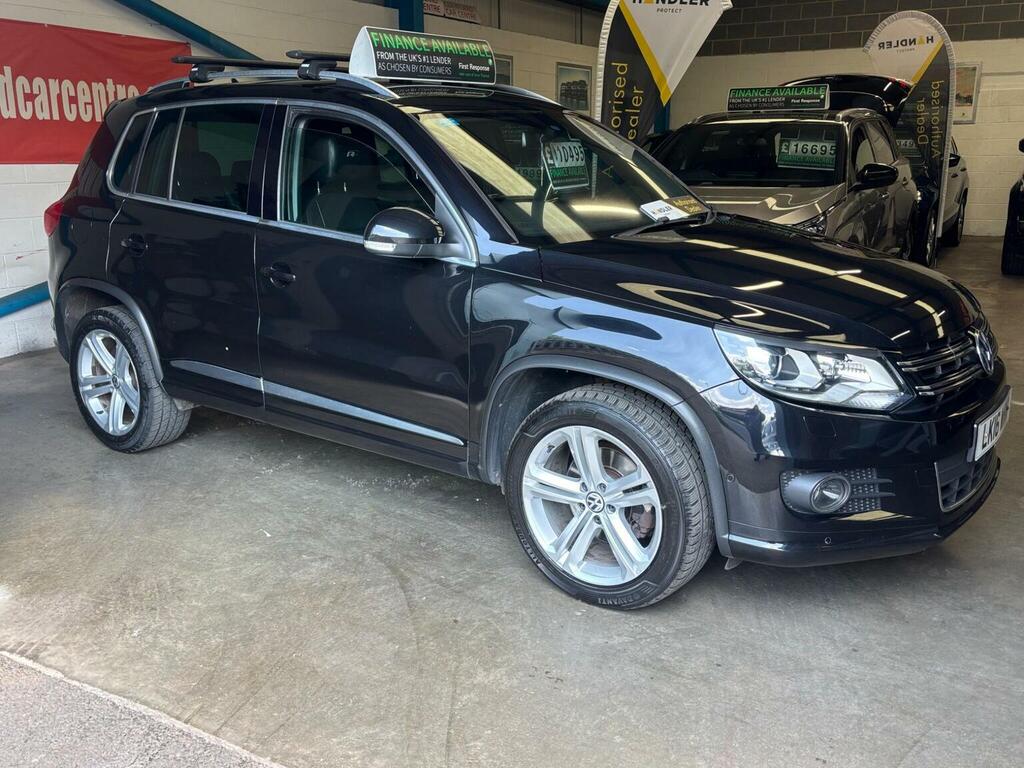 Volkswagen Tiguan Suv 2.0 Tdi Bluemotion Tech R-line Edition Dsg 4Wd LK16WRR Black #3