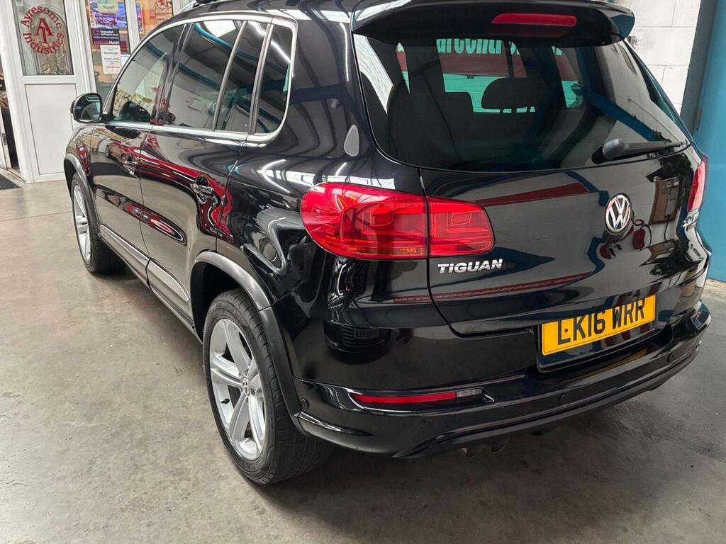 Volkswagen Tiguan Suv 2.0 Tdi Bluemotion Tech R-line Edition Dsg 4Wd LK16WRR Black #4