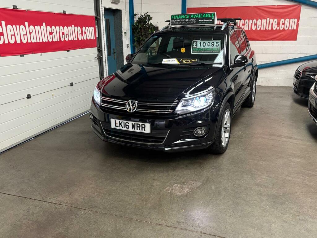Volkswagen Tiguan Suv 2.0 Tdi Bluemotion Tech R-line Edition Dsg 4Wd LK16WRR Black #3