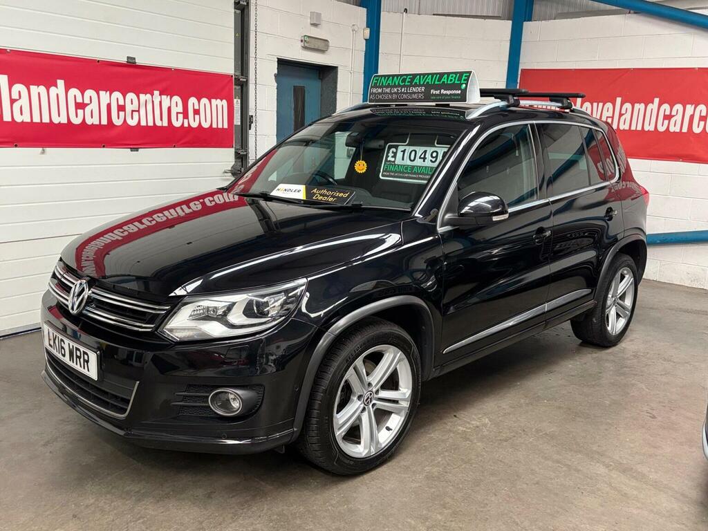 Volkswagen Tiguan Suv 2.0 Tdi Bluemotion Tech R-line Edition Dsg 4Wd Black