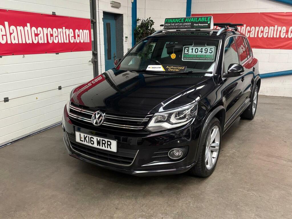 Volkswagen Tiguan Suv 2.0 Tdi Bluemotion Tech R-line Edition Dsg 4Wd LK16WRR Black #4