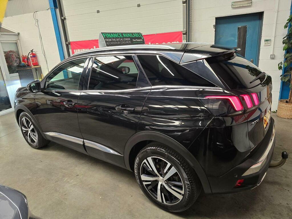 Peugeot 3008 Suv 1.5 Bluehdi Gt Line Eat Euro 6 Ss 2019 DC68BWO Black #4