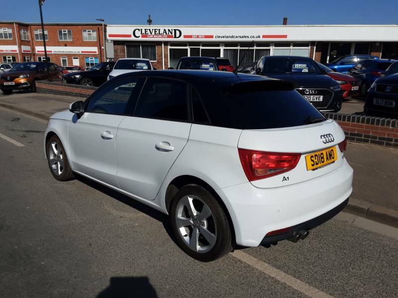Audi A1 1.4 Tfsi Sport Nav - 2018 18 SD18AWO White #4