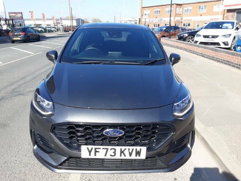 Ford Fiesta 1.0 Ecoboost Hybrid Mhev 125 St-line - 2023 7 YF73KVW Grey #2