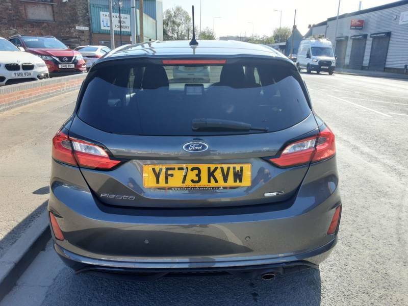 Ford Fiesta 1.0 Ecoboost Hybrid Mhev 125 St-line - 2023 7 YF73KVW Grey #3