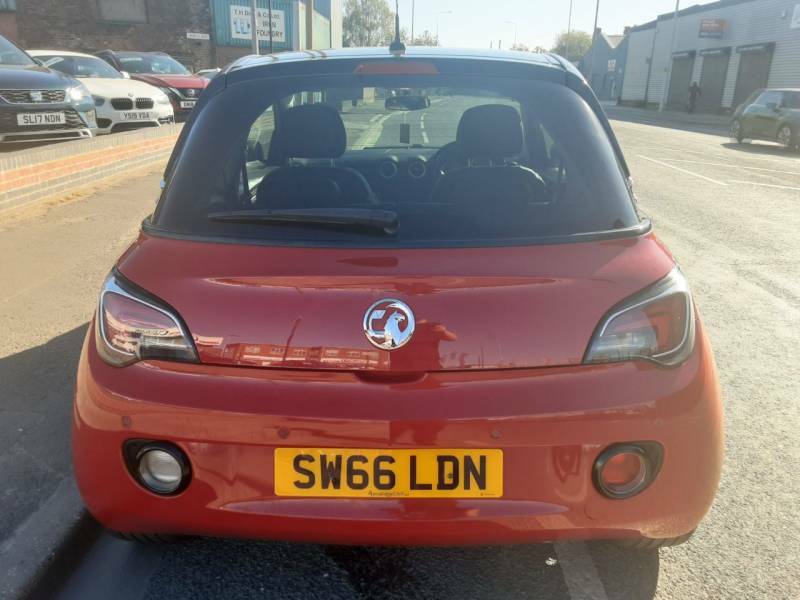 Vauxhall Adam 1.2I Slam - 2016 66 SW66LDN Red #2