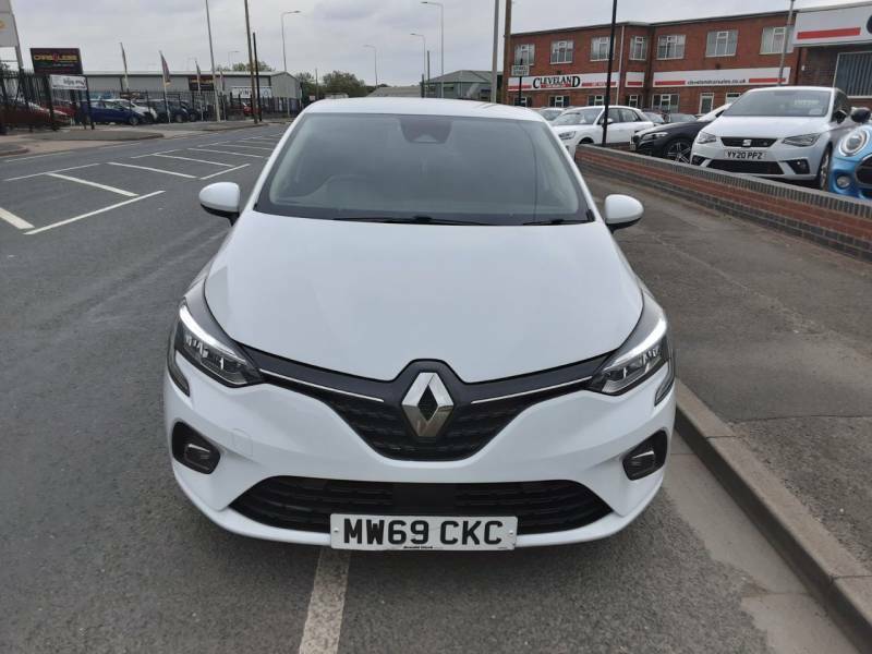 Renault Clio 1.0 Tce 100 Iconic - 2019 69 MW69CKC White #2