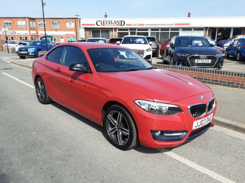 BMW 2 Series 218I Sport Nav - 2016 66 Red