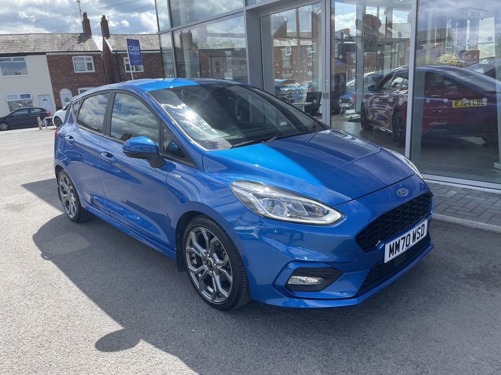Ford Fiesta 1.0 Ecoboost Hybrid Mhev 125 St-line Edition MM70WSD Blue