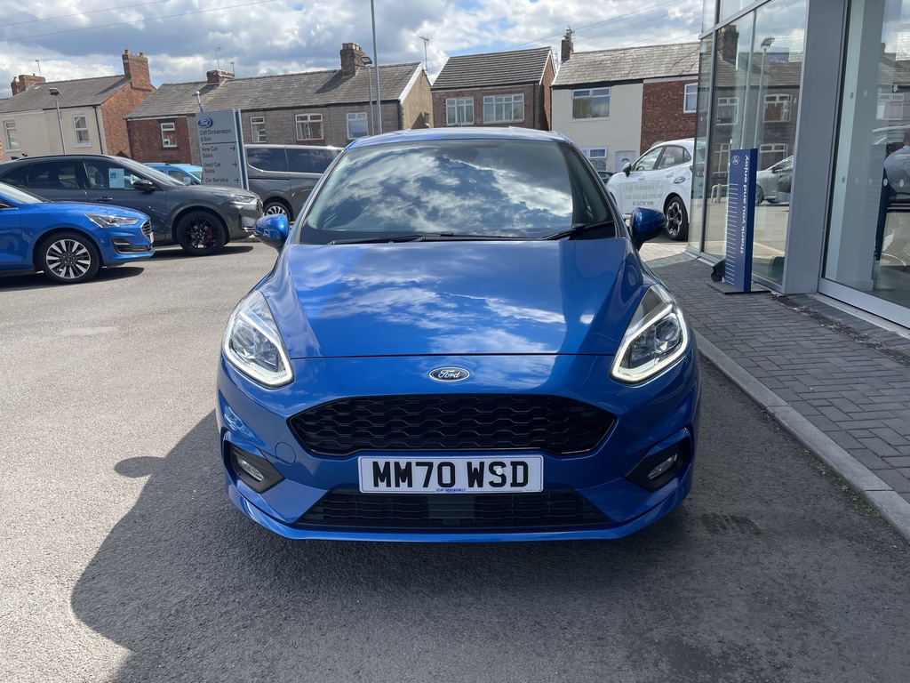 Ford Fiesta 1.0 Ecoboost Hybrid Mhev 125 St-line Edition MM70WSD Blue #2
