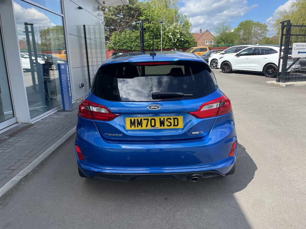 Ford Fiesta 1.0 Ecoboost Hybrid Mhev 125 St-line Edition MM70WSD Blue #5