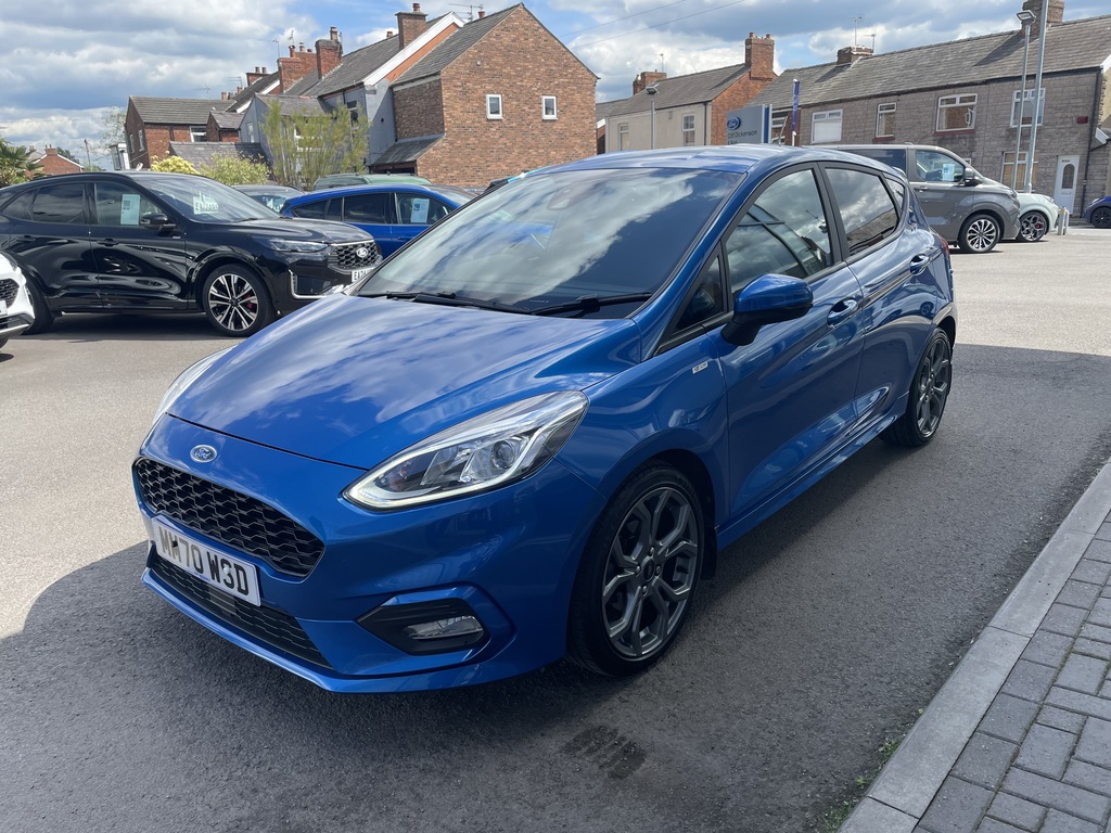 Ford Fiesta 1.0 Ecoboost Hybrid Mhev 125 St-line Edition MM70WSD Blue #3