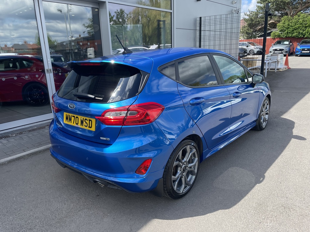 Ford Fiesta 1.0 Ecoboost Hybrid Mhev 125 St-line Edition MM70WSD Blue #6