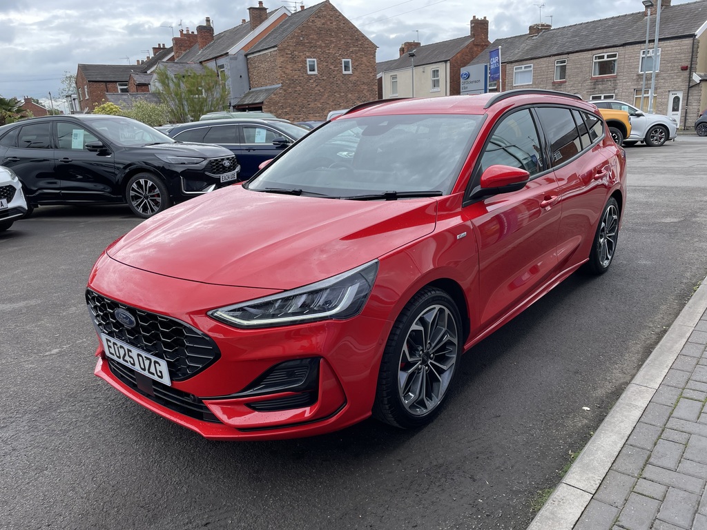Ford Focus 1.0 Ecoboost Hybrid Mhev St-line X EO25OZG Red #3