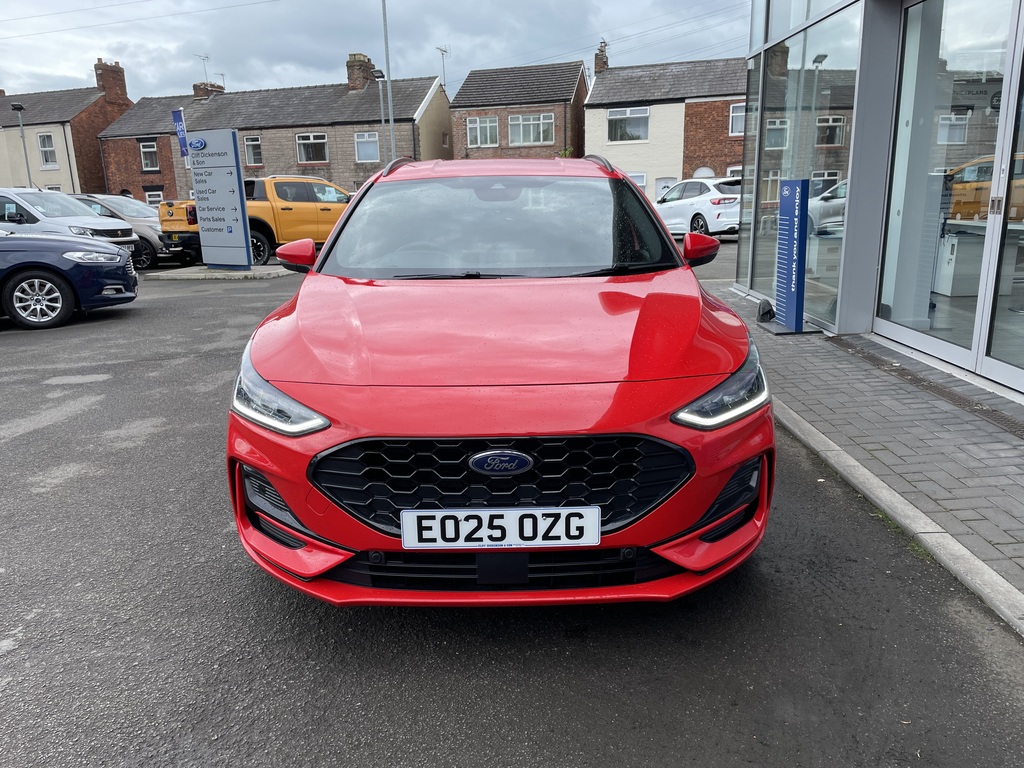 Ford Focus 1.0 Ecoboost Hybrid Mhev St-line X EO25OZG Red #2
