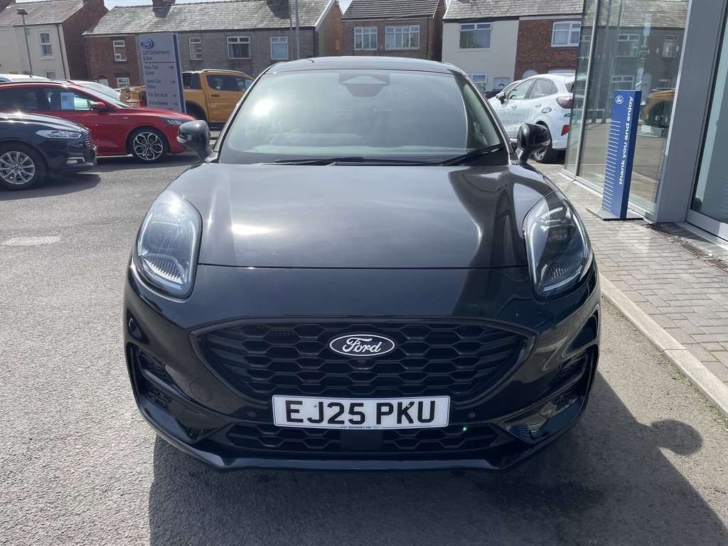 Ford Puma 1.0 Ecoboost Hybrid Mhev St-line X EJ25PKU Black #2