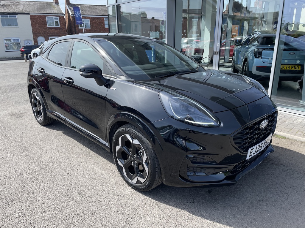 Ford Puma 1.0 Ecoboost Hybrid Mhev St-line X Black